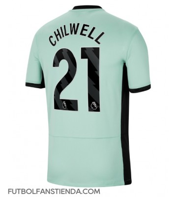 Chelsea Ben Chilwell #21 Tercera Equipación 2023-24 Manga Corta